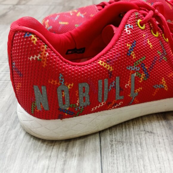 No Bull Red Trainer Shoes Cheat Day Sprinkles Super Fabric main image 6